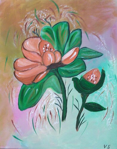 Botanischer Puls by Vera Göpfert, Painting for Sale on Singulart