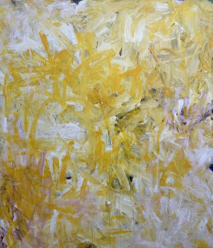 Yellow storm 2 di Adriana Bernet, Pittura in vendita su Singulart