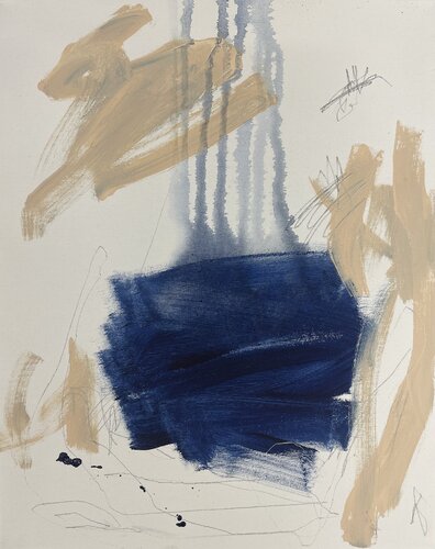 Blue essence 1 di Adriana Bernet, Pittura in vendita su Singulart