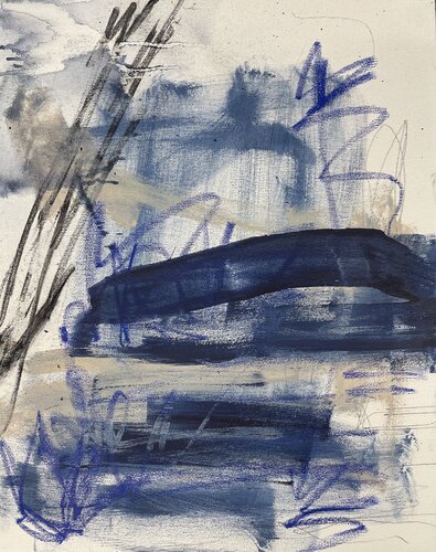Blue essence 4 von Adriana Bernet, Malerei kaufen auf Singulart