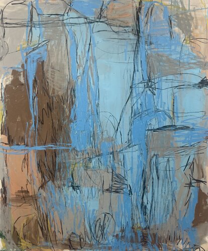 Ice blue von Adriana Bernet, Malerei kaufen auf Singulart