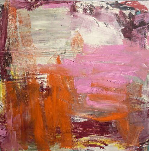 Where I Begin Again di Adriana Bernet, Pittura in vendita su Singulart