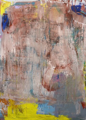 Field with yellow von Adriana Bernet, Malerei kaufen auf Singulart