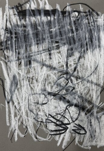 Collision in White 4 von Adriana Bernet, Werk auf Papier kaufen auf Singulart