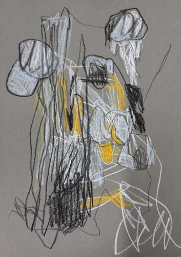 Collision of Fragments 2 von Adriana Bernet, Werk auf Papier kaufen auf Singulart