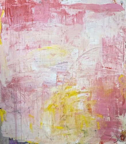 Yellow as Matter 05 de Adriana Bernet, Pintura a la venta en Singulart