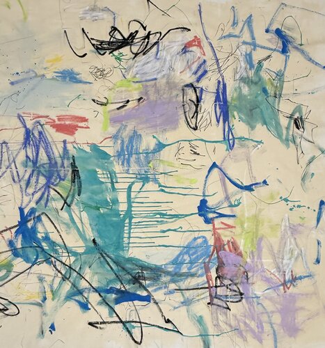 Ariel 2 van Adriana Bernet, Schilderij te koop op Singulart