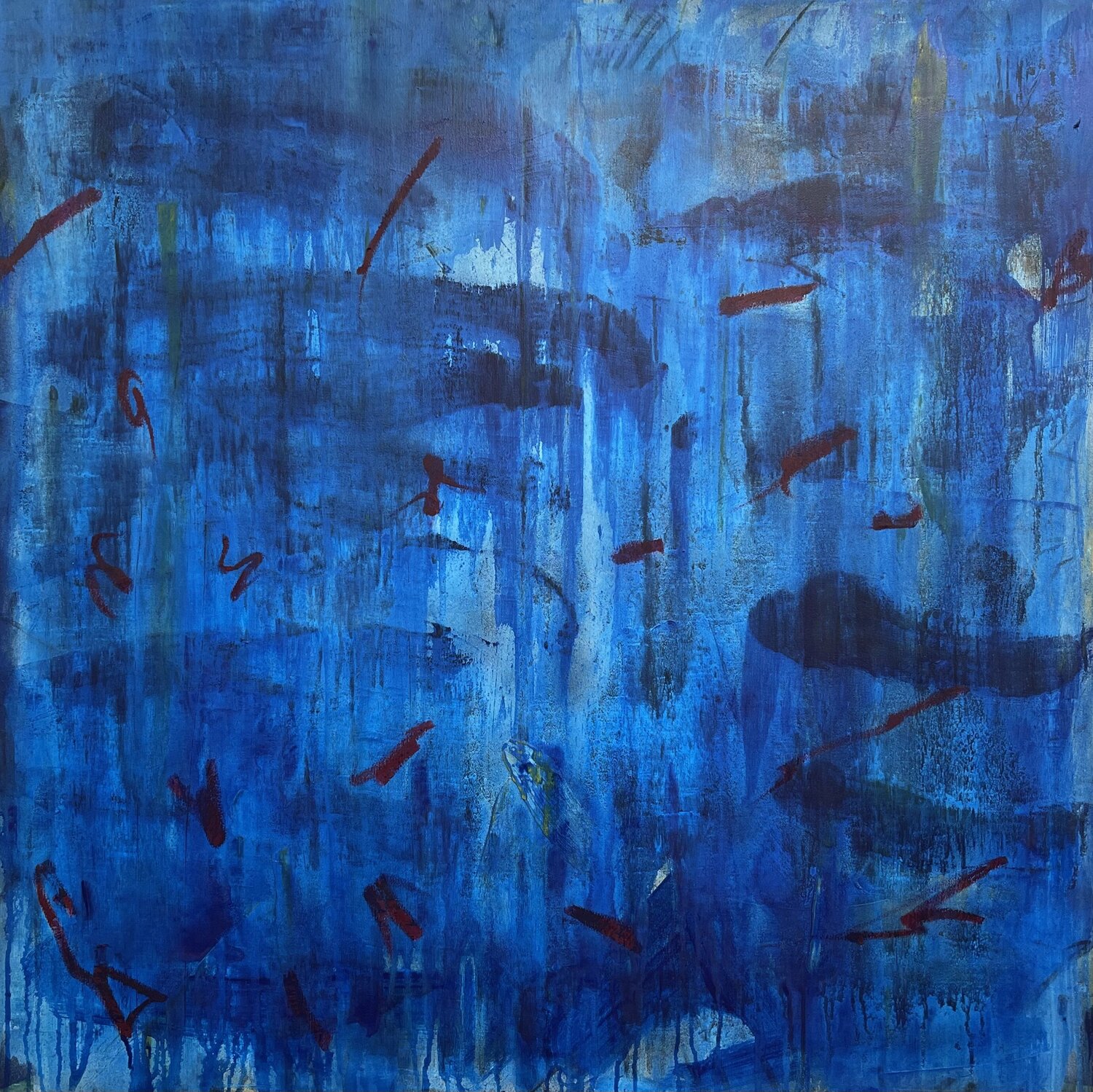 Blue resistance Adriana Bernet