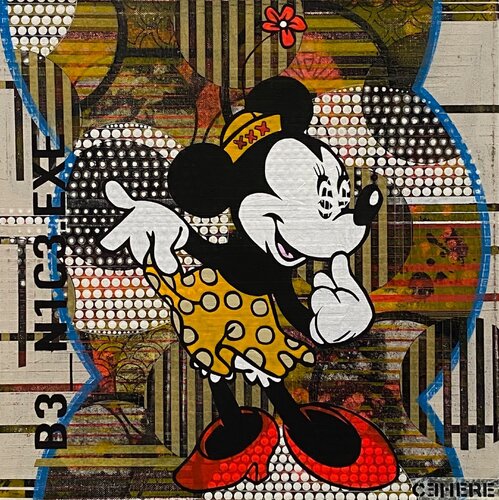 APPROVED TO BE NICE de Christelle RIFFET (Cehere), Pintura a la venta en Singulart