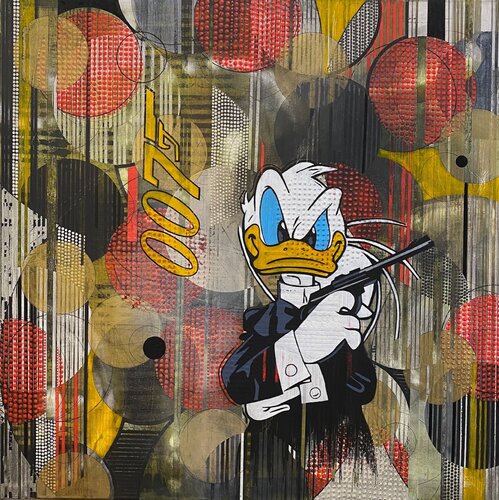 GOLDEN TARGET by Christelle RIFFET (Cehere), Painting for Sale on Singulart