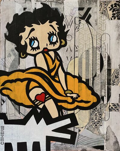 HEART IN MOTION de Christelle RIFFET (Cehere), Pintura a la venta en Singulart
