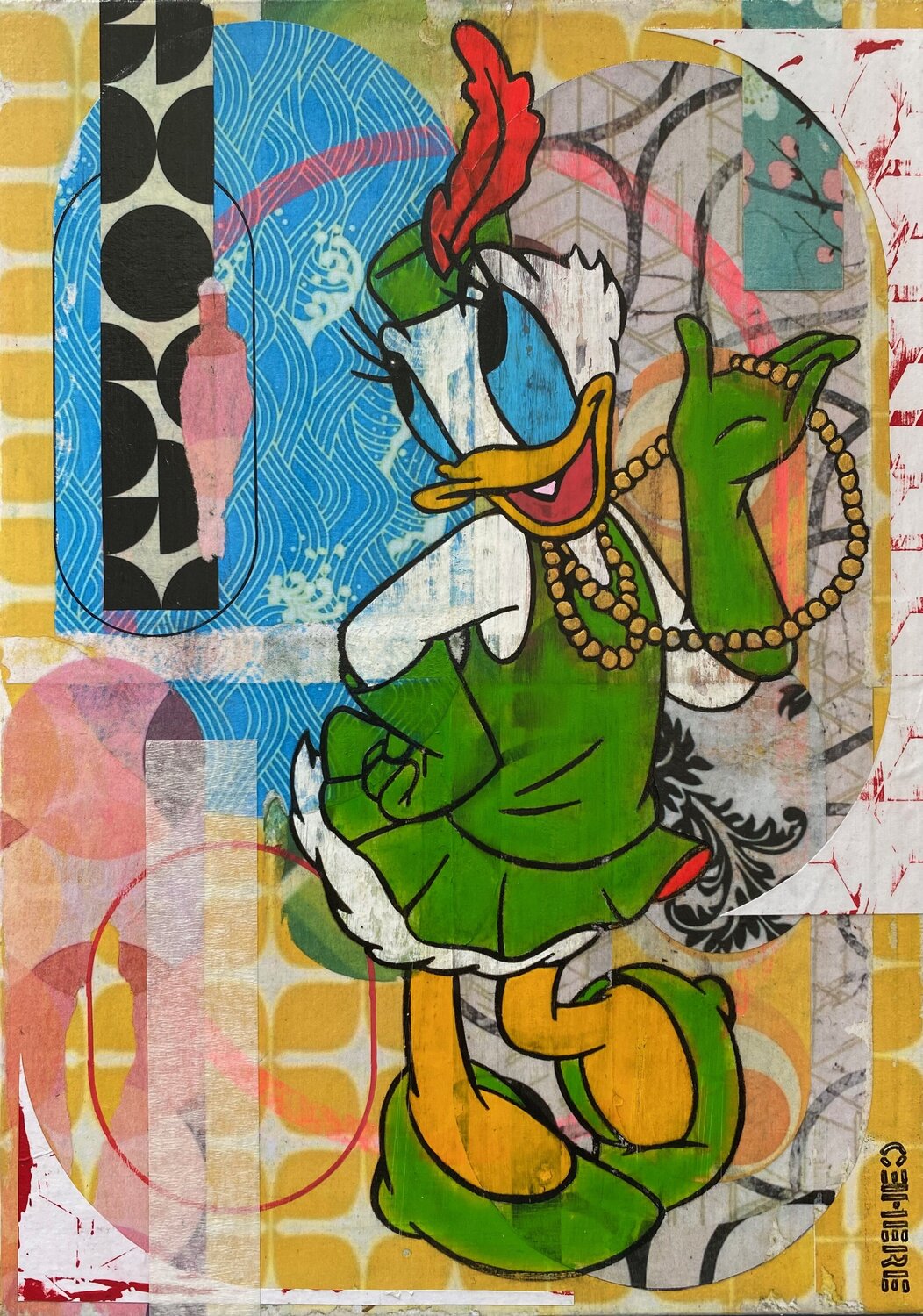 INNOCENT SWAGGER Christelle RIFFET (Cehere) Originalgemälde zu verkaufen
