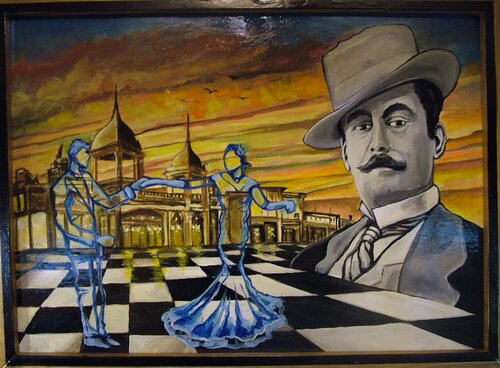 Puccini Liberty opera von Daniele Bianchi, Malerei kaufen auf Singulart