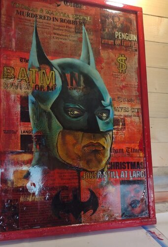 The Batman (tim burton) van Daniele Bianchi, Schilderij te koop op Singulart