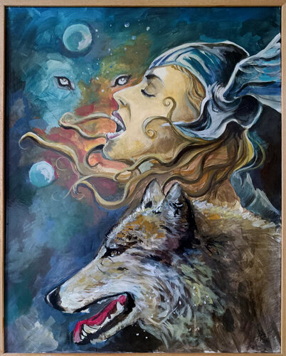 Valkyrie "1 by Daniele Bianchi, Painting for Sale on Singulart
