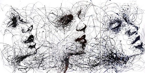 "Le dernier salut des couleurs fanées" № I van Daniel Witschkanow, Schilderij te koop op Singulart