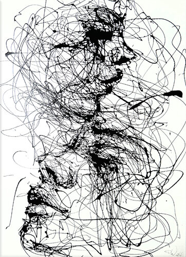 ► “Infinite separation" van Daniel Witschkanow, Schilderij te koop op Singulart