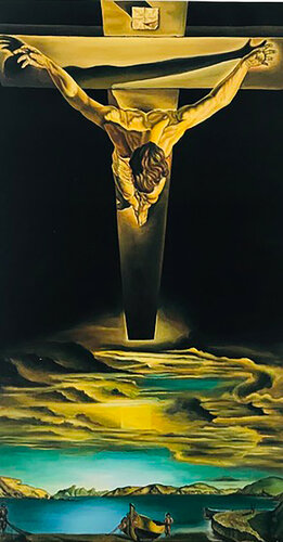 Le Christ de Saint Jean de La Croix par Salvador Dalí, Œuvre sur papier en vente sur Singulart
