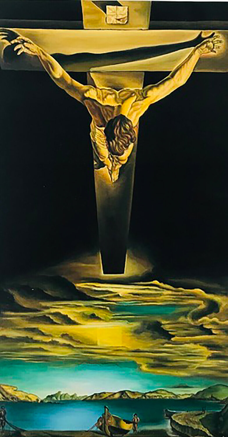 Le Christ de Saint Jean de La Croix di Salvador Dalí (1978) Opera su carta a Litografia su