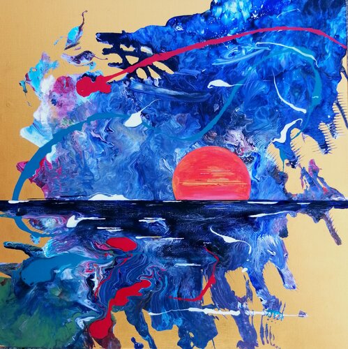 ... vor vielen vielen Jahren! by Gerd Zimmermann (ZIMMERMANN-Formanist Art), Painting for Sale on Singulart