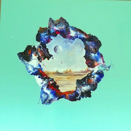 Ferne Welten...... von Gerd Zimmermann (ZIMMERMANN-Formanist Art), Malerei kaufen auf Singulart