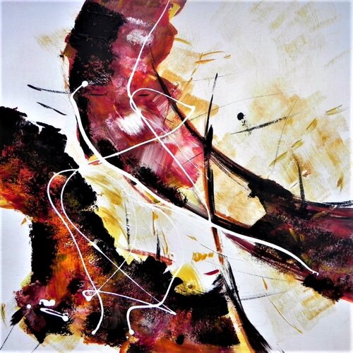 Momente de Gerd Zimmermann (ZIMMERMANN-Formanist Art), Pintura a la venta en Singulart