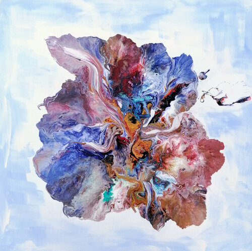 Unbekannte Wüstenei by Gerd Zimmermann (ZIMMERMANN-Formanist Art), Painting for Sale on Singulart