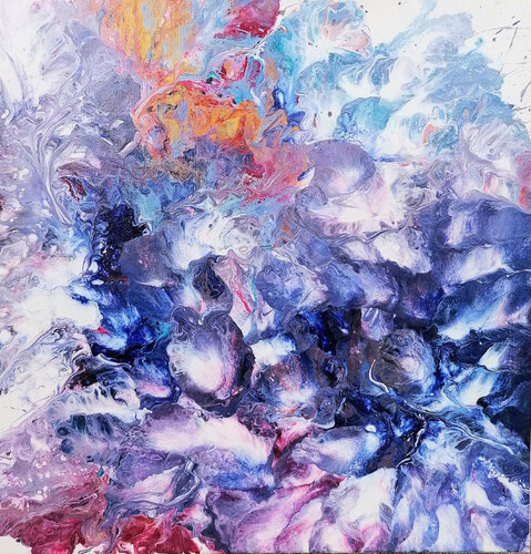 Tsunami..... di Gerd Zimmermann (ZIMMERMANN-Formanist Art), Pittura in vendita su Singulart