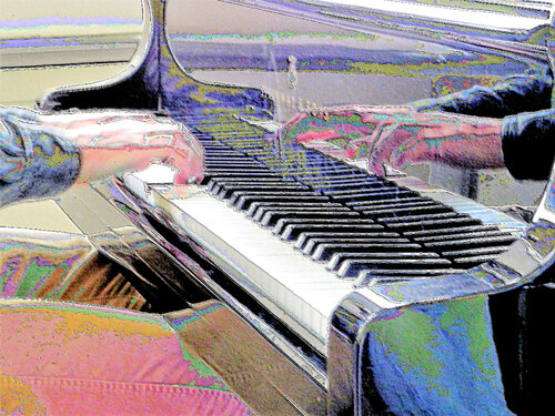 Das Klavierkonzert II by Gerd Zimmermann (ZIMMERMANN-Formanist Art), Other Media for Sale on Singulart