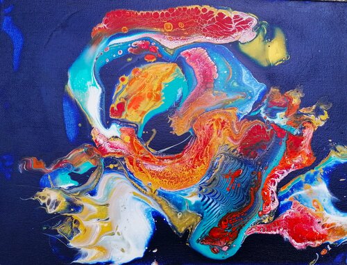 Das Riff par Gerd Zimmermann (ZIMMERMANN-Formanist Art), Peinture en vente sur Singulart
