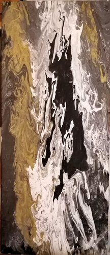 Panta Rhei II de Gerd Zimmermann (ZIMMERMANN-Formanist Art), Pintura a la venta en Singulart