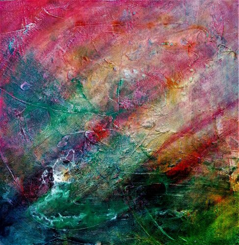 .... verschlungene Botschaften I van Gerd Zimmermann (ZIMMERMANN-Formanist Art), Schilderij te koop op Singulart