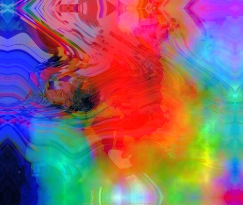 Welt in Flammen II di Gerd Zimmermann (ZIMMERMANN-Formanist Art), Digitale in vendita su Singulart