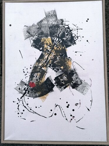 Red Dot Art III by Gerd Zimmermann (ZIMMERMANN-Formanist Art), Painting for Sale on Singulart