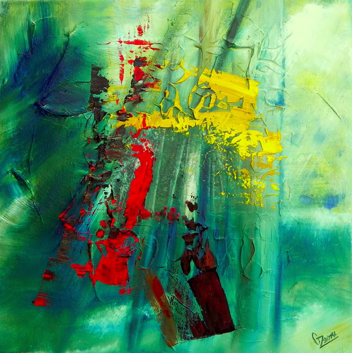 Bamboo-Jungle Gerd Zimmermann (ZIMMERMANN-Formanist Art)