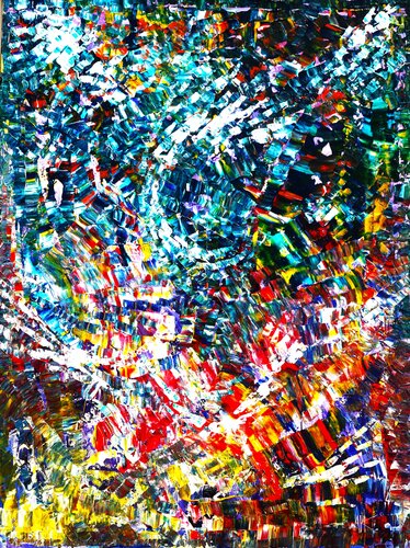 Kaleidoscope di Antoine Khanji, Pittura in vendita su Singulart