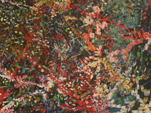 A World in Chaos van Antoine Khanji, Schilderij te koop op Singulart