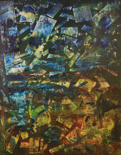 Bits and Pieces van Antoine Khanji, Schilderij te koop op Singulart