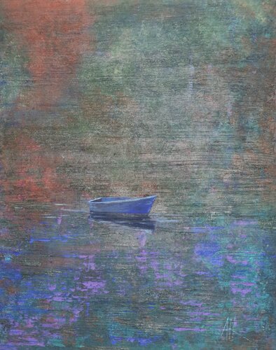 Loneliness von Antoine Khanji, Malerei kaufen auf Singulart