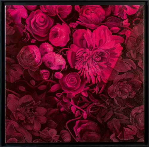 El secreto de las peonías van Paula Segarra, Schilderij te koop op Singulart