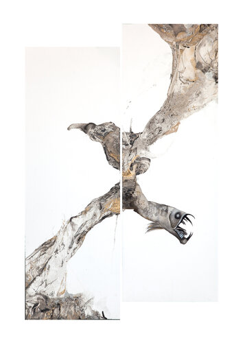 El Chauliodus : la Luz en la Oscuridad by Paula Segarra, Painting for Sale on Singulart