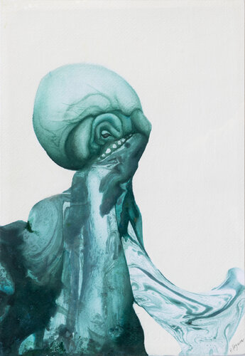 Octopus van Paula Segarra, Schilderij te koop op Singulart