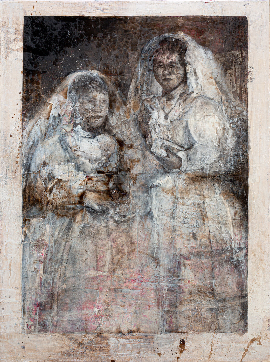 Nuestra pirmera comunión by Paula Segarra (2021) : Painting Oil on