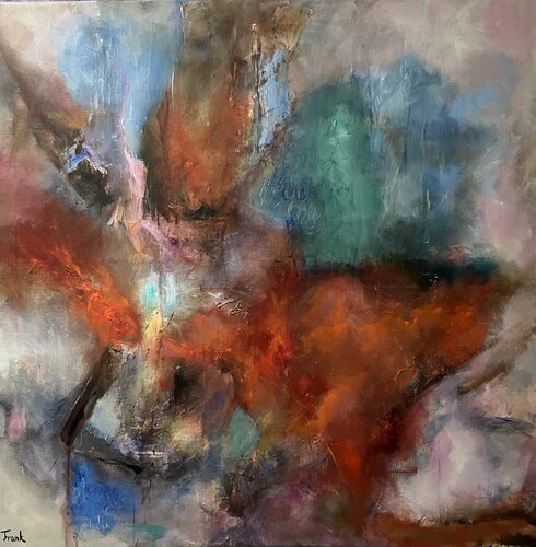 Confusion 1 van Frank Keiren, Schilderij te koop op Singulart