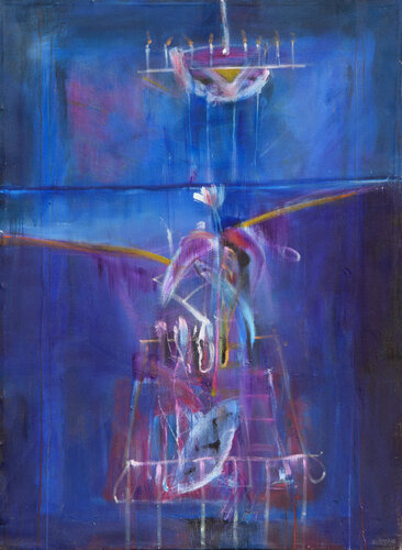 Shrine with Flowers van David Armitage, Schilderij te koop op Singulart