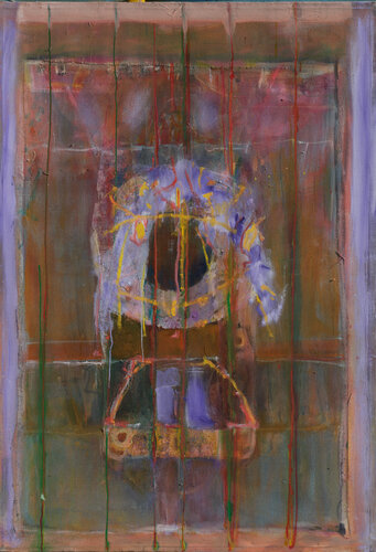Shrine with Garland II von David Armitage, Malerei kaufen auf Singulart