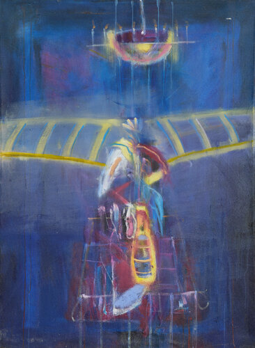 Shrine with Wings by David Armitage, 회화 for Sale on Singulart