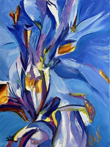 What if we could see beyond (2023) par Olga McNamara Biennale Artist, Peinture en vente sur Singulart