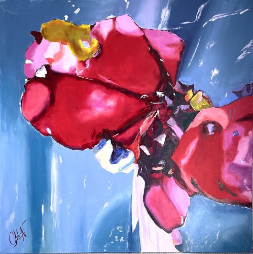 Freedom of Choice 2023 par Olga McNamara Biennale Artist, Peinture en vente sur Singulart