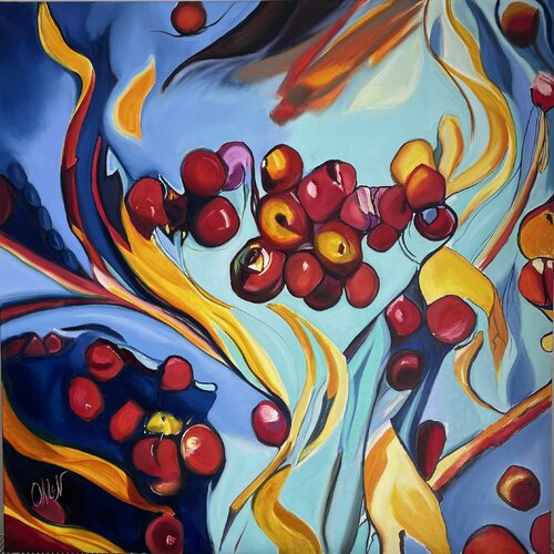 The Blossoming of My Beliefs von Olga McNamara Biennale Artist, Malerei kaufen auf Singulart